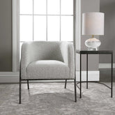 Jacobsen Accent Chair, Gray - Hedi's Furniture
